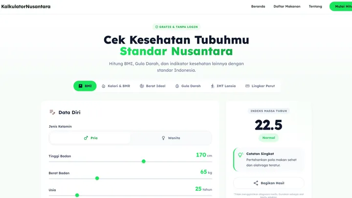 Kalkulator Nusantara project preview