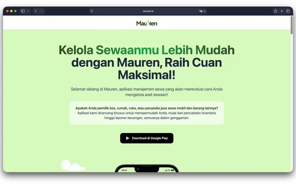 Mauren.id project preview
